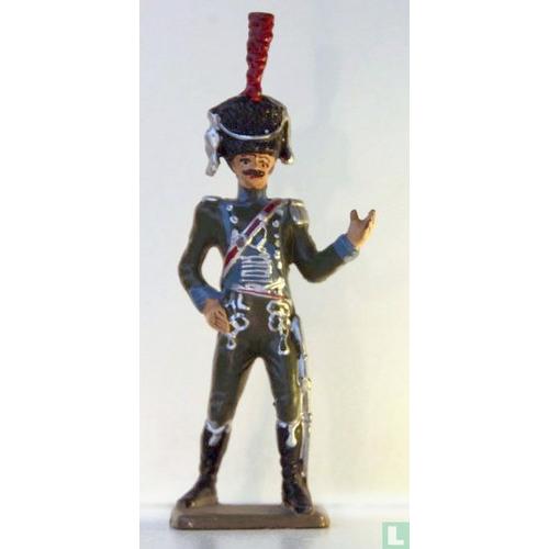 Soldat De Plomb Starlux / Atlas Napoleon N°13 Chasseur Officier