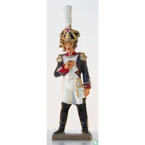 Soldat De Plomb Starlux / Atlas Napoleon N°37 Officier De Ligne