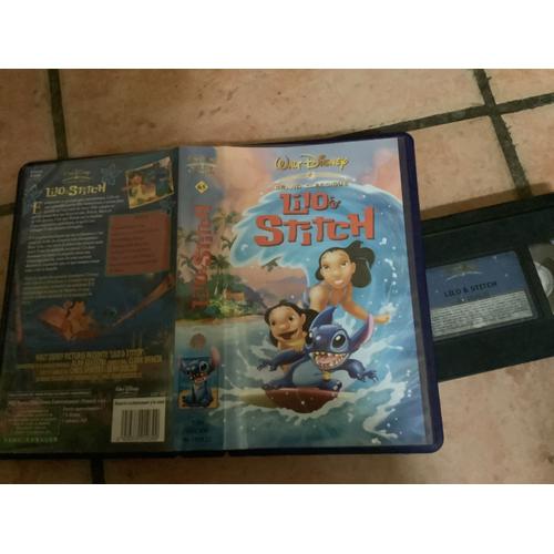 Cassette vidéo VHS film Walt Disney « Lilo et Stitch »