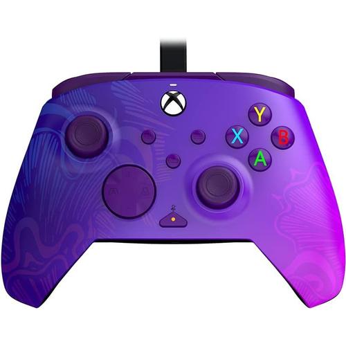 Pdp Rematch Xbox Filaire Manette Purple Fade For Xbox Series X S Xbox One Officially Licensed