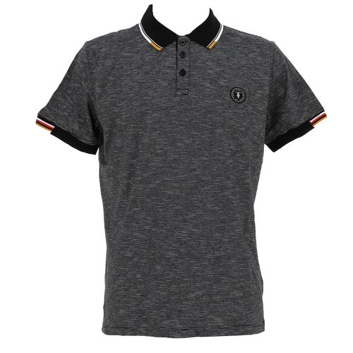 Polo Manches Courtes Le Temps Des Cerises Alcor Pol H Black Gris Anthracite Foncé