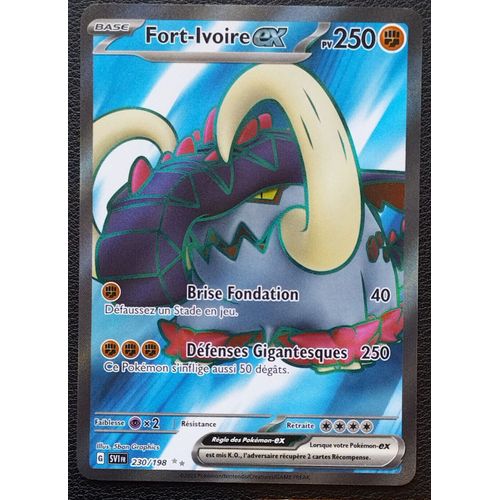 Pokemon Fort Ivoire Ex 230 / 198 Évolution À Paldea