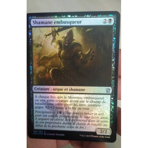 Foil - Shamane Embusqueur - Mtg - Les Dragons De Tarkir - 087/264 U