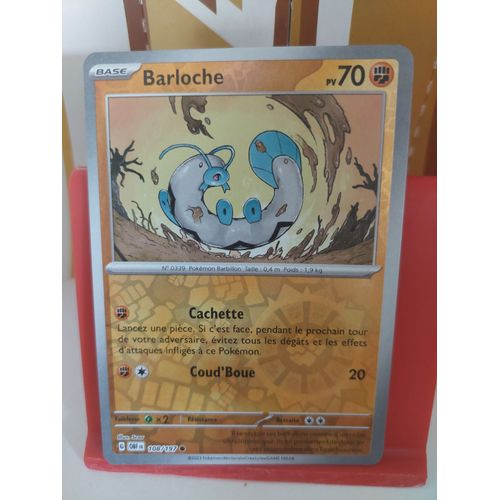 Carte Pokemon Barloche 108/197 Reverse Obf Flammes Obsidiennes