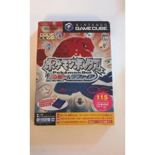 Pokemon Box Rubis & Saphir Nintendo Gamecube Jap Dol-Gpxj Japan