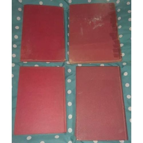 Petit Et Grand + Les Vieux De La Vieille + Missions Dangereuses Et Services Secrets + Le Guide Culinaire 4 Livres Anciens Couverture Rouge Brodard Et Taupin 1935