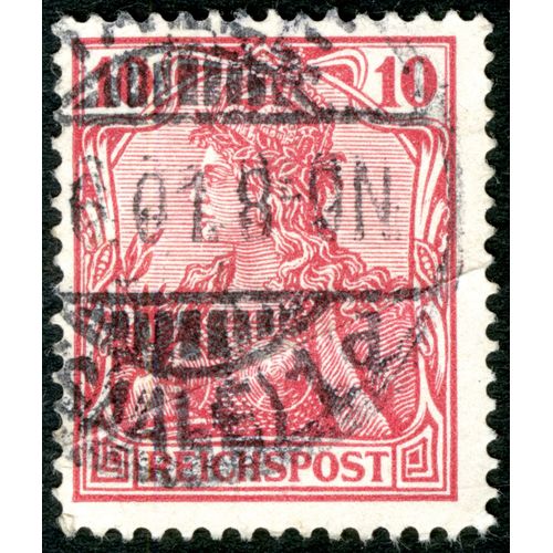 Timbre Oblitéré Reichspost 10