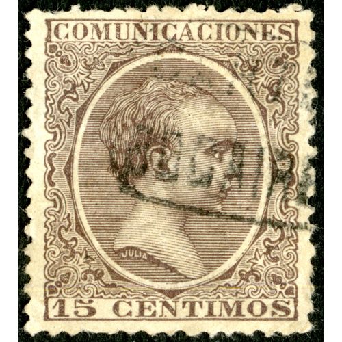 Timbre Oblitéré Espana, Comunicaciones, 15 Centimos
