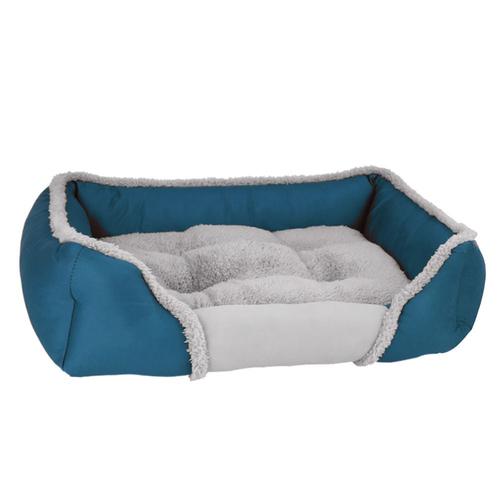 Chenil Chat Chenil Animaux De Compagnie Automne Hiver Chaud Lit Pour Animaux De Compagnie - Light Blue Xl