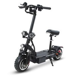 Gunai Gn10 11" Trottinette Electrique Pliable Adulte Double Motor 3200w 26ah 75km/H Max - Noir
