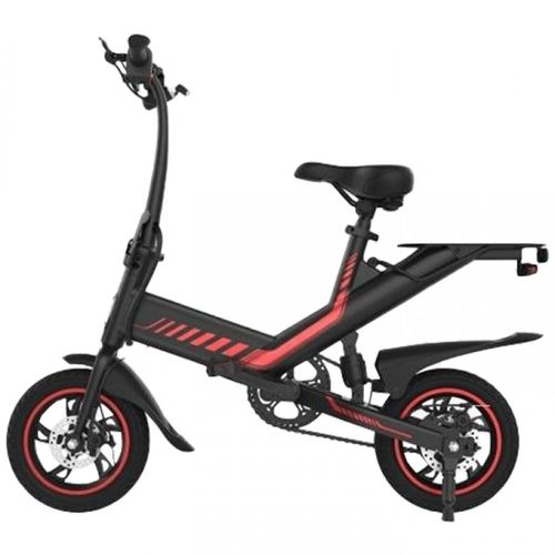 Gunai Y1s 12" Vélo Électrique Adult 250w 36v 10.4ah Vitesses Max  25km/H Vélo Électrique Urbain - Noir