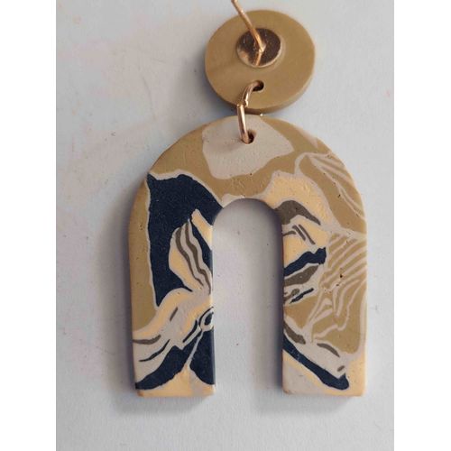 Broche Pin's Fer A Cheval Porte Bonheur