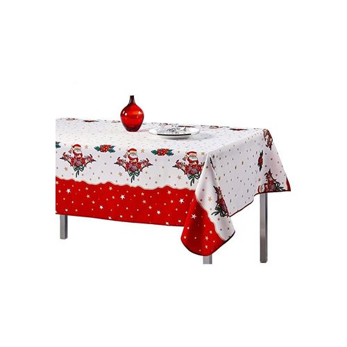 Nappe De Noël - 150x300cm - Père Noël |Homeflair