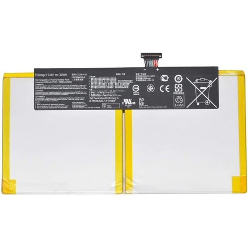C12N1435 Remplacement de la Batterie d'ordinateur Portable pour ASUS T100HA T100HA-FU006T 10.1-Inch 2 in 1 Touchscreen
