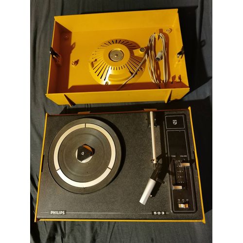 Tourne disque. Philips 503.
