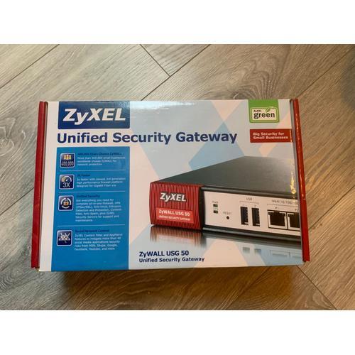 ZyXEL ZyWALL USG-50 Dispositif de sécurité Ethernet