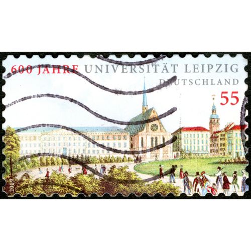 Timbre Oblitéré Deutschland, 600 Jahre Universität Leipzig, 2009, 55