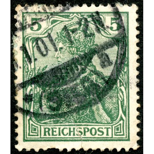 Timbre Oblitéré Reichspost 5