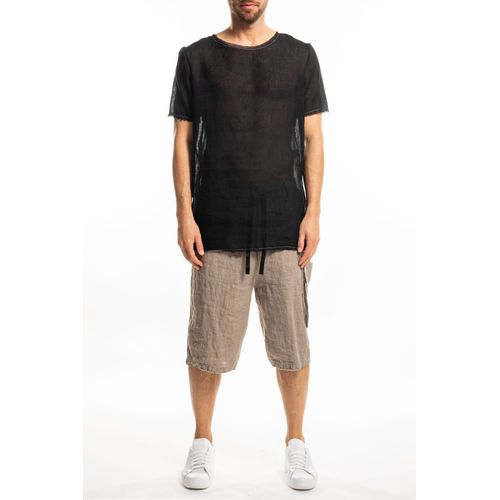 Takeshy Kurosawa T-Shirt Lino - 83333 | Lino - Noir