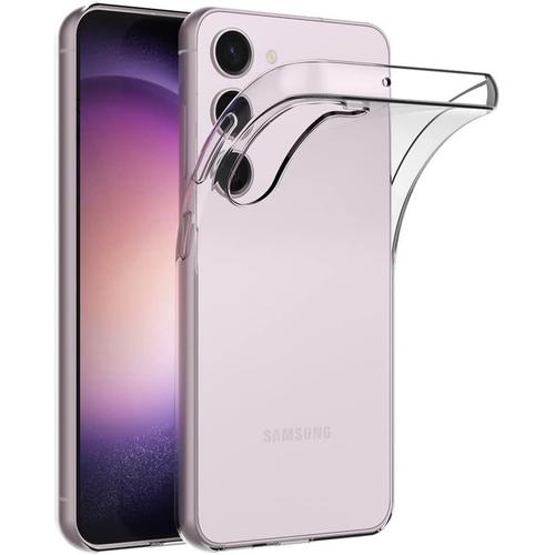 Advansia Coque Housse Etui Pour Samsung Galaxy S23 Transparent Silicone