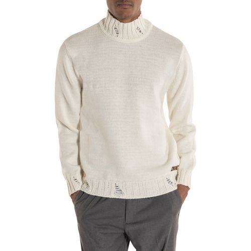 Takeshy Kurosawa Pull - 83517 | Maglia Vulcano Bucata - Beige