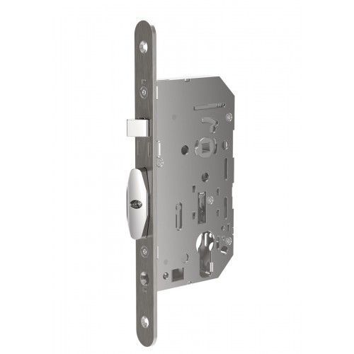 Serrure à larder d'urgence D466 - simple fouillot - réversible - inox VACHETTE