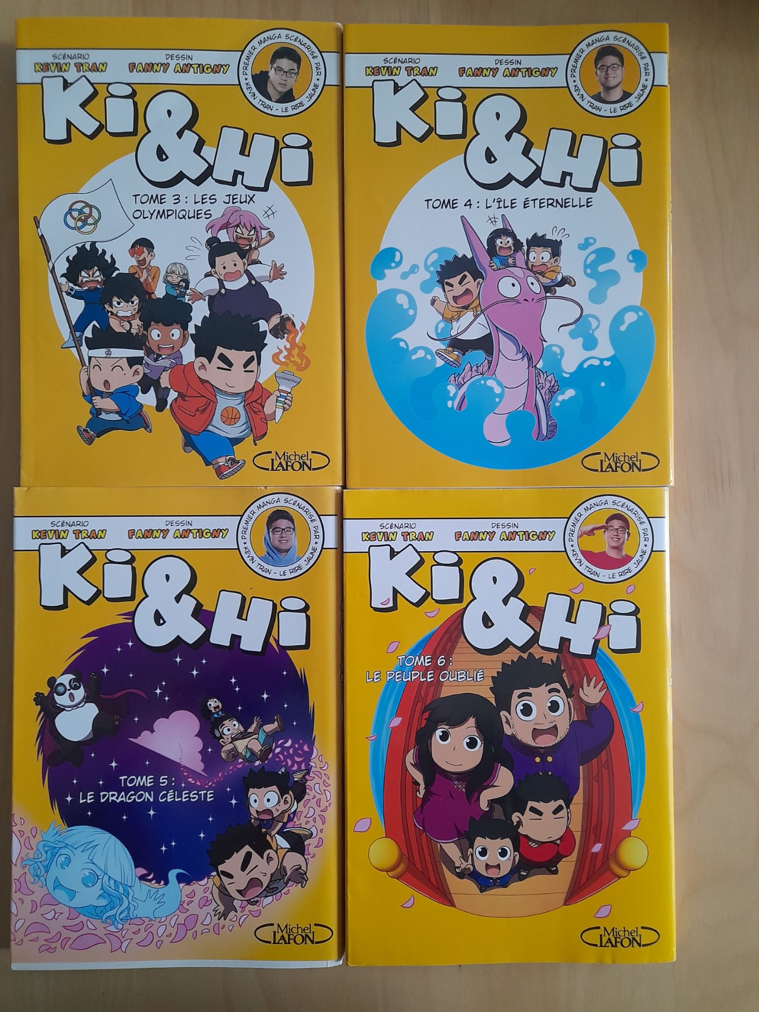 Manga - Ki & Hi - Lot De 4 Tomes