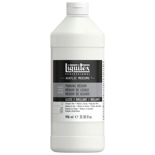 Medium De Lissage - Brillant - Liquitex - Peinture Acrylique - Bidon De 946 Ml