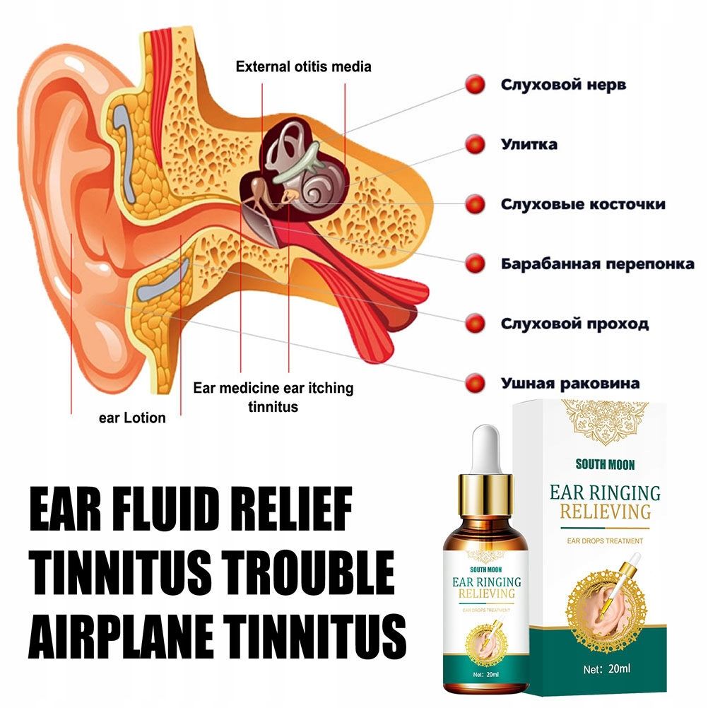 Gouttes Auriculaires Contre Les Acouphenes Pour Les Otites  - 5