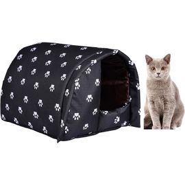 Maison Pour Chat D'extérieur - VGEBY - Amovible - Imperméable - Chaud