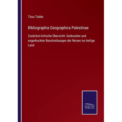 Bibliographia Geographica Palestinae