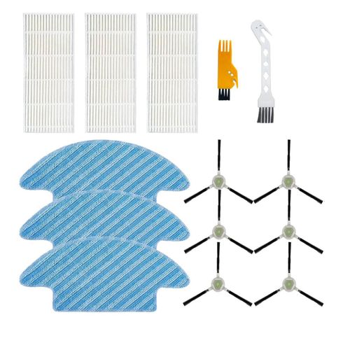Pièces de rechange pour aspirateur robot Lefant M210, M210S, M210B, M213, F1, brosse latérale, filtre, vadrouille, livres
