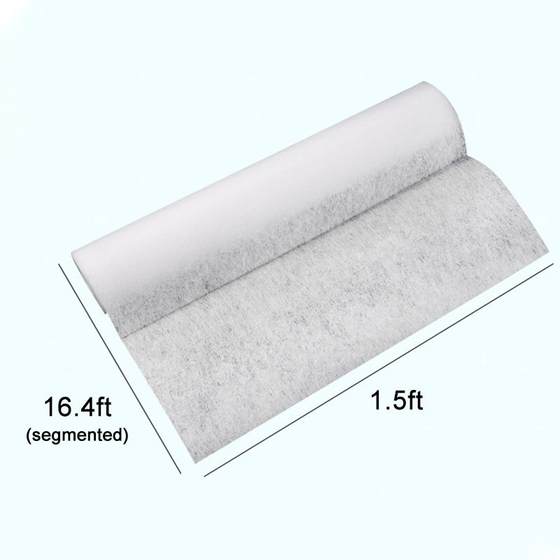 Papier filtre à huile de cuisine 46cm x 5M, papier absorbant Non tissé, Anti-huile, en coton, filtre de Protection de ventilateur pour hotte de cuisinière