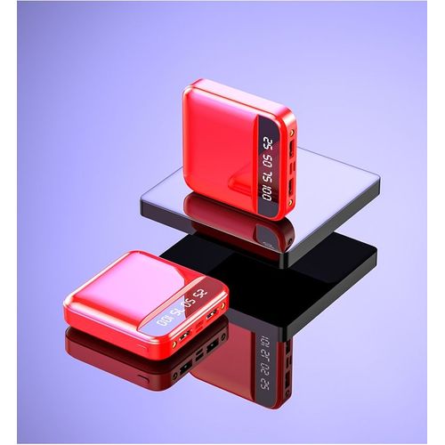 Mini chargeur portable adapté aux smartphones, alimentation mobile