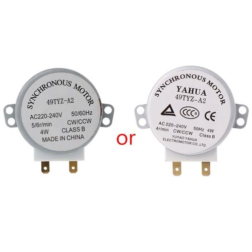 Moteur synchrone pour four à micro-ondes, 4W 5/6RPM AC 220-240V 50/60Hz, 49TYZ-A2, livraison directe