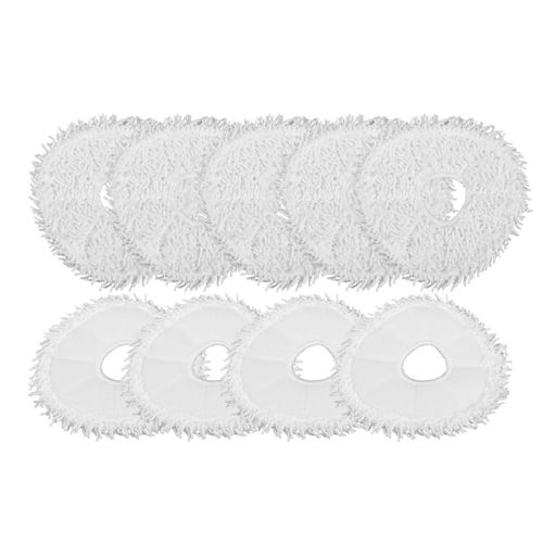 Serpillière pour NARWAL YJCC001-1 Vadrouille grill Robot Aspirateur Robot Accessoires, Pack de 9