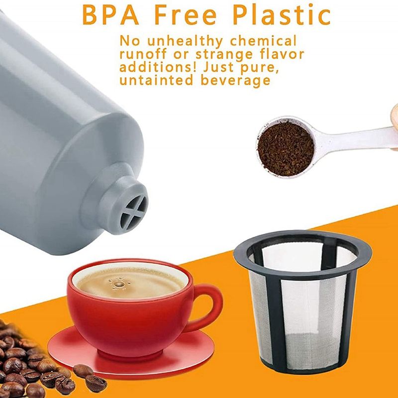 tasses K rutilisables, filtre  caf, dosettes rechargeable... - 4