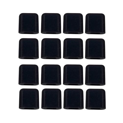 Couvercle de protection anti-rayures, 16 pièces, pare-chocs en caoutchouc, accessoires pour friteuse, gril, poêle, pièces de cuisine