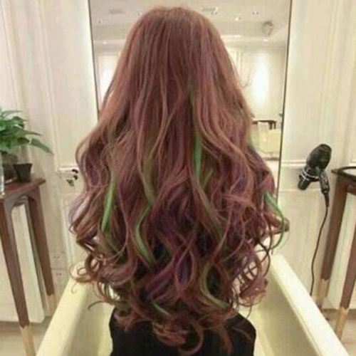 Poudre De Teinture Temporaire Pour Cheveux, 4 Couleurs Vives, Crème De Coloration Lavable, Ensemble De Craie Pour Enfants Adultes, Accessoires De Fête De Festival 