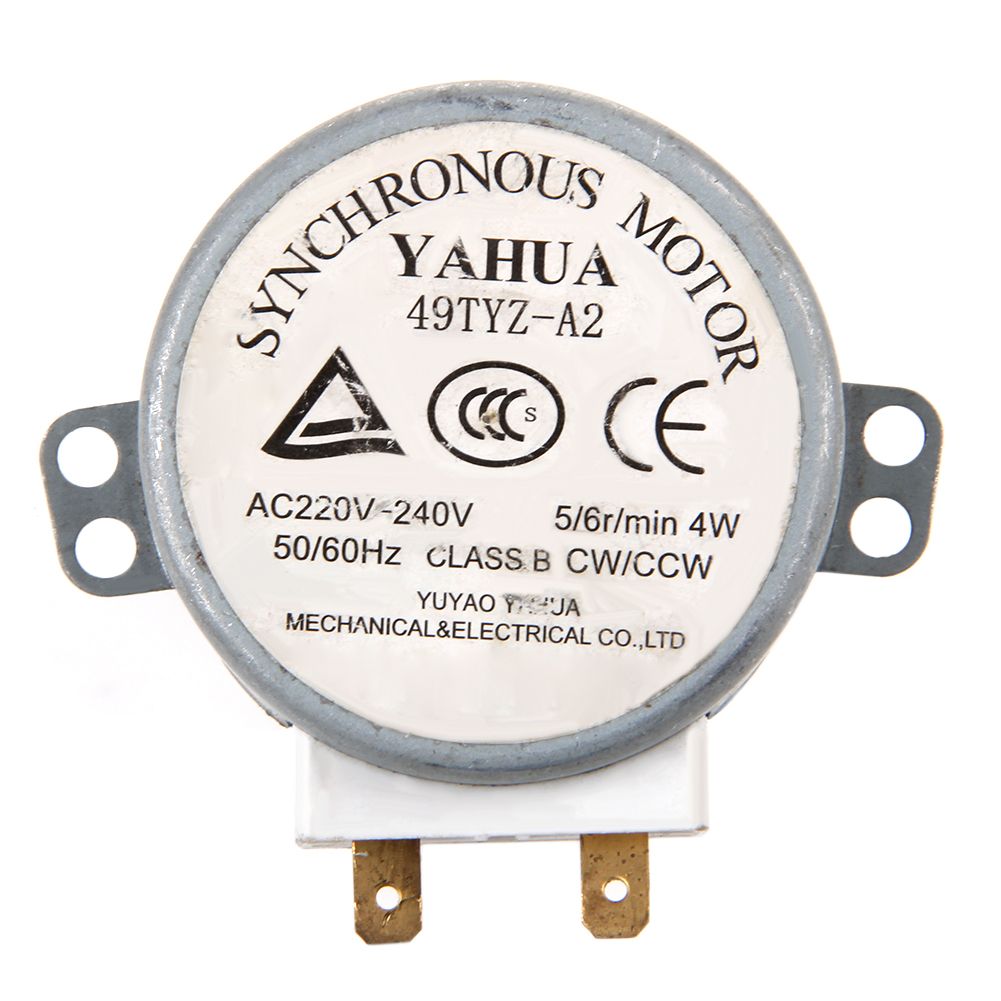 Moteur  micro-ondes CW/CCW 4 W 5/6 tr/min AC 220-240V, Tabl...