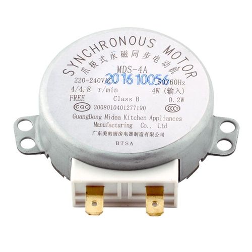 Moteur de plateau tournant pour four à micro-ondes Midea 220, 240-MDS-4A V 4W 50/60Hz
