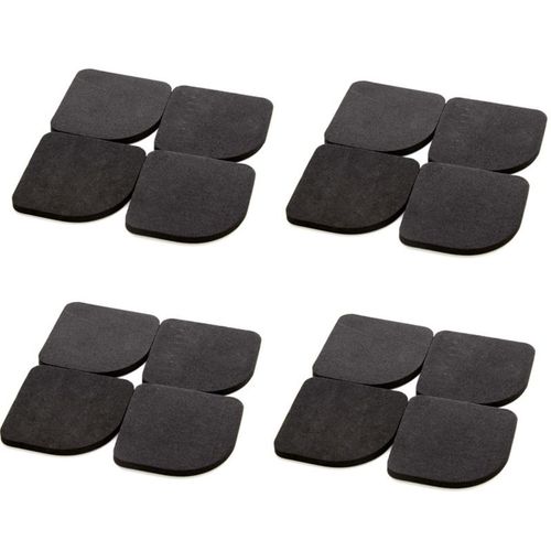 Coussin Anti-vibrations pour Machine à laver, 16 pièces, antidérapant, en mousse, facile à installer, pour réfrigérateur
