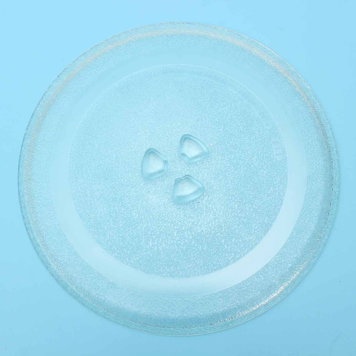 Plateau de disque en verre pour four à micro-ondes, plaque rotative universelle de 245mm à fond plat de type Y pour Midea et autres