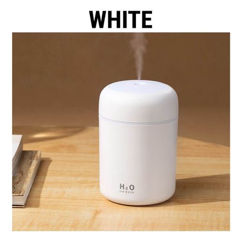Humidificateur Portable USB de 300ml, diffuseur ultrasonique d'arôme, purificateur d'air avec minuteur