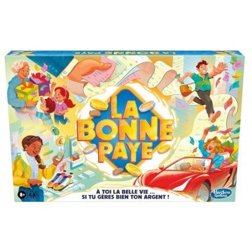 La Bonne Paye Nouvelle Edition 2-6 Joueurs, Plateau Version Fr - Jeu De Societe Original, Familial - Set Nouveaute Et Carte