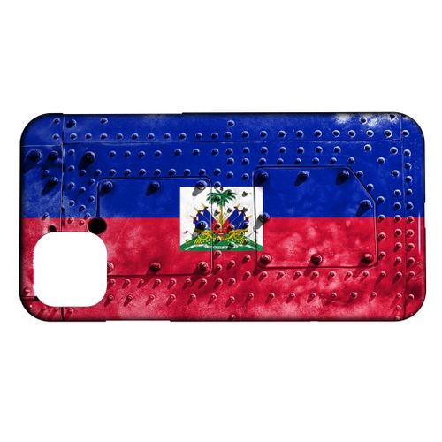 Coque Pour Iphone 16 Pro Drapeau Haiti 06