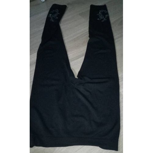 Collant Noir A Paillettes