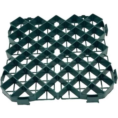 Grille protège-gazon - Non spécifié - Lot de 26 - PEHD - 39,5 x 39,5 cm - Résistance 200 tonnes/m²