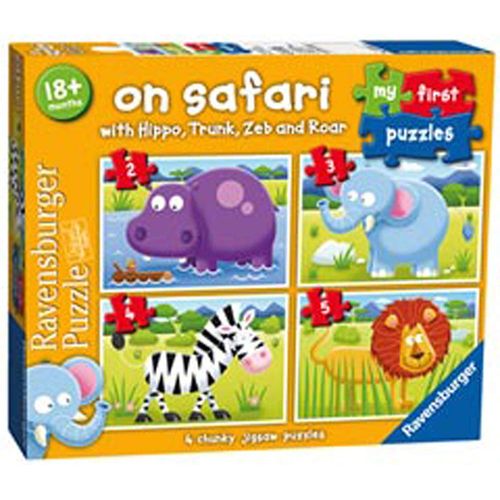 Ravensburger 7301 Mon Premier Puzzle Sur Safari Puzzles ? 2, 3, 4 Et 5 Pièces