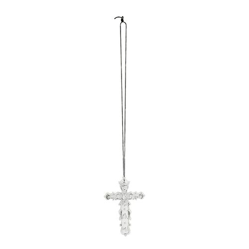 Collier Pendentif Croix Argent Prêtre Adulte